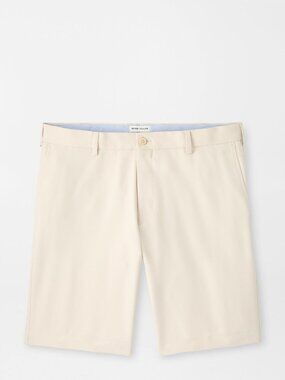 Peter Millar – Salem Performance Shorts – 9in Inseam – Size 31 – Stone
